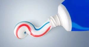 toothpaste on zits
