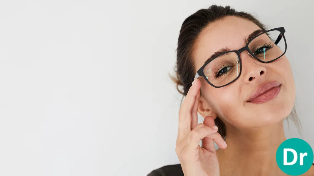 Non surgical rhinoplasty and glasses