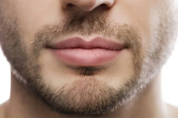 Lip filler treatment for men