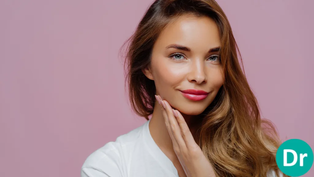 Before and after chin filler