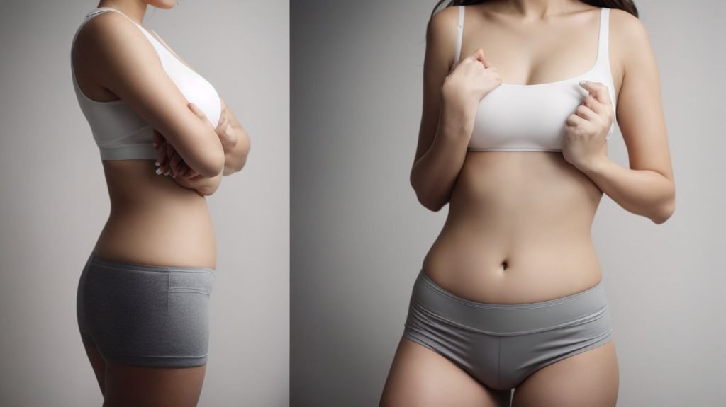 women with body contouring