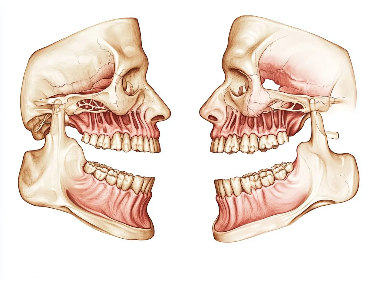 The Effects of Crossbite on Chin and Jawline Shape